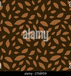 Intestinal Trematoda vector concept Seamless pattern or background Stock Vector