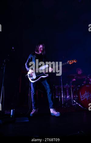 Photographs of LostAlone  performing at Barrowland Glasgow on the 8th November 2023 Stock Photo