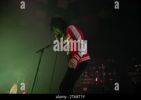 Photographs of LostAlone  performing at Barrowland Glasgow on the 8th November 2023 Stock Photo