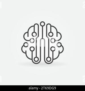 Circuit board icon element design Stock Vector Image & Art - Alamy