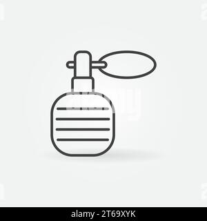Hand Grenade vector thin line concept icon or design element Stock Vector