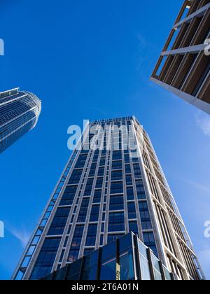 New Riverside Hotel, Park Hyatt, Nine Elms, New Development, South Bank, South London, London, England, UK, GB. Stock Photo