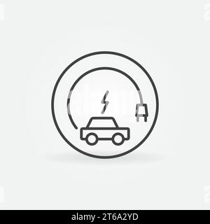 EV charging plug icon Stock Vector Image & Art - Alamy