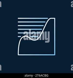 Plastering vector concept colored icon or logo element on dark background Stock Vector
