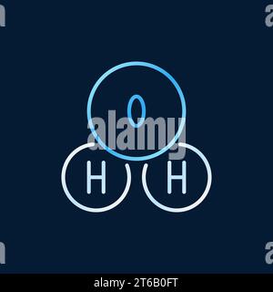H2O linear icon Stock Vector Image & Art - Alamy