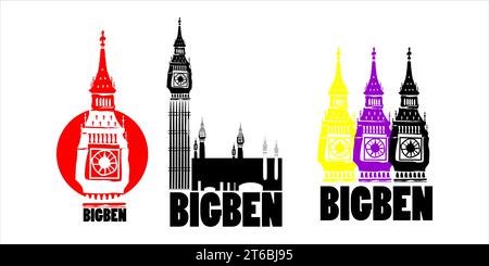 Logo design vector, London city icon symbol Stock Vector