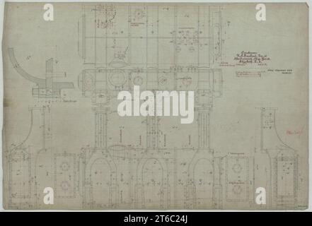 Uss Pg Layout USS Annapolis (PG-10)- Condenser Tube Sheets Stock Photo - Alamy