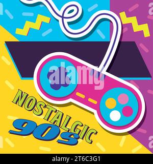 Retro videogame design Stock Vector Image & Art - Alamy
