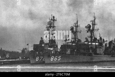 Charles R Ware Ship USS Charles R. Ware (DD-865) in the early 1950s Stock Photo - Alamy