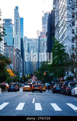 Park Avenue, Manhattan, New York City Stock Photo