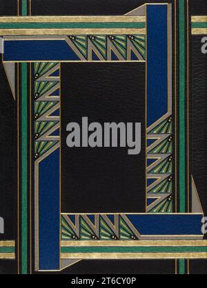1920s France Art Deco Book Plate Stock Photo - Alamy
