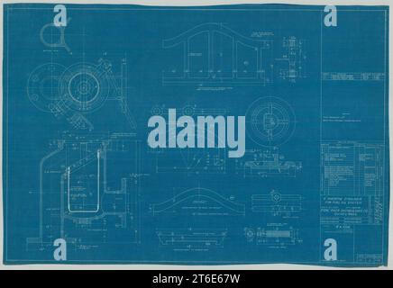 USS Henley (DD-39)- 2'' Macomb Strainer for Fuel Oil System Stock Photo