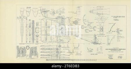 USS Kearsarge (BB-5) and USS Kentucky (BB-6)- Stern Tubes and Bearings ...