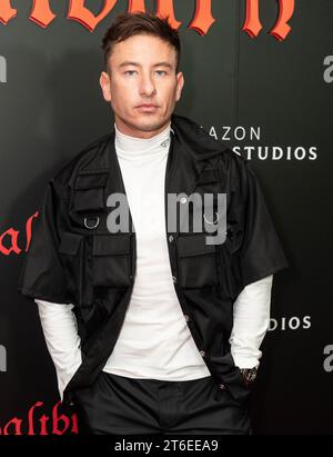New York, USA. 09th Nov, 2023. Barry Keoghan attends Saltburn by Amazon Studios special screening in Metrograph in New York on November 9, 2023. (Photo by Lev Radin/Sipa USA) Credit: Sipa USA/Alamy Live News Stock Photo