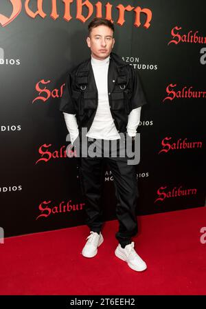 New York, USA. 09th Nov, 2023. Barry Keoghan attends Saltburn by Amazon Studios special screening in Metrograph in New York on November 9, 2023. (Photo by Lev Radin/Sipa USA) Credit: Sipa USA/Alamy Live News Stock Photo