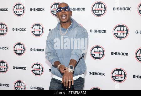 Ja Rule arrives at the G SHOCK Shock The World 40th anniversary celebration at the Manhattan Center on Thursday Nov. 9 2023 in New York. Photo by CJ Rivera Invision AP Stock Photo Alamy