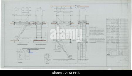 USS Missouri (BB-11)- Ladders and Hand Rails in Companions at -31 and ...