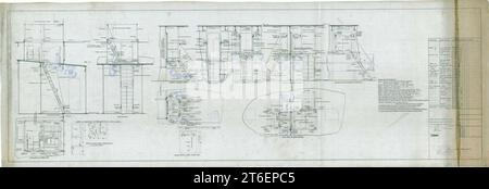 USS Missouri (BB-11)- Hand Rails and Ladders from Berth Deck to ...