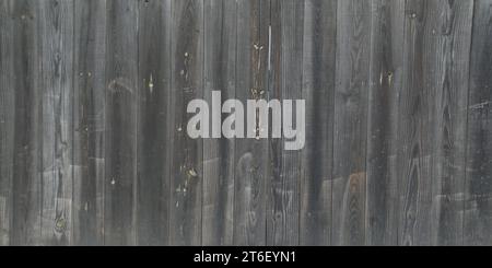 wooden background panoramic grunge wood panels grey planks Stock Photo