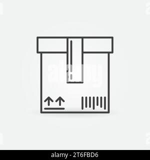 inventory line icon, outline symbol, vector illustration, concept sign ...