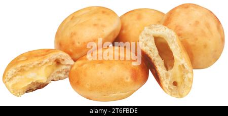 Small round vanilla bread very popular in Denmark Stock Photo