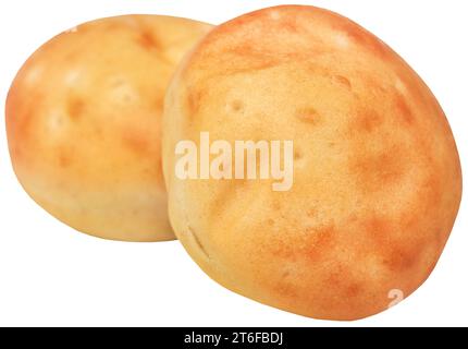 Small round vanilla bread very popular in Denmark Stock Photo