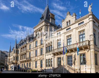 Grand Ducal Palace (Palais Grand-Ducal), residence of the Grand Duke of Luxembourg, Luxembourg, Grand Duchy of Luxembourg Stock Photo