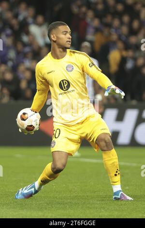 Toulouse goalkeeper Guillaume Restes during the UEFA Europa League ...