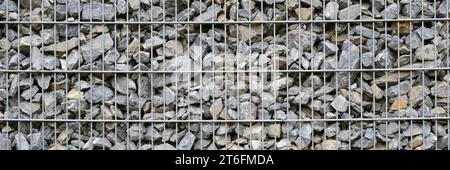 Surface of a broken rock wall Stock Photo