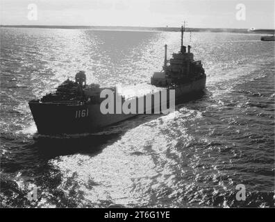 USS Vernon County (LST-1161) Stock Photo