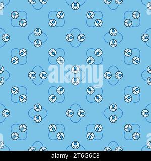 Customer care pattern seamless background texture repeat wallpaper