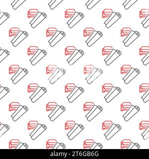 Vehicle Wrapping vector Car Detailing concept geometric seamless pattern Stock Vector