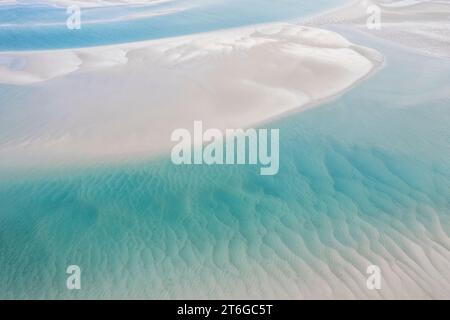 Serene Sandy Point at Byfield National Park, North of Bangalee and Yeppoon, Queensland - A Hidden Coastal Jewel Amidst Australia's Natural Splendor. Stock Photo