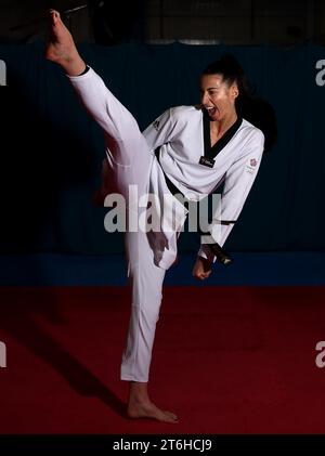 Bianca Walken during a media day at the Ten Acres Sports Complex, Manchester. Picture date: Wednesday November 8, 2023. Stock Photo