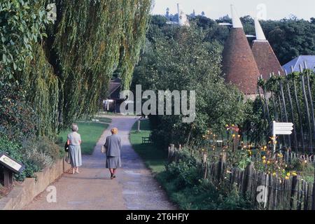 Kentish Gardens at Kent Life. Sandling, Maidstone. Kent, England, UK Stock Photo