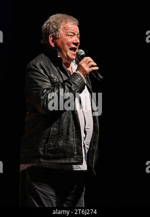 FORT LAUDERDALE FL - NOVEMBER 09: William Shatner performs during William Shatner Live On Stage at the Broward Center on November 9, 2023 in Fort Lauderdale, Florida. Copyright: xmpi04x Credit: Imago/Alamy Live News Stock Photo