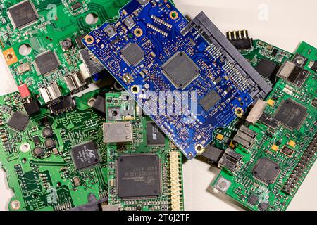 Computer boards Stock Photo