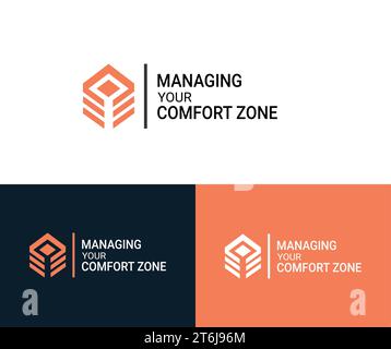 vector accounting and financial logo template Stock Vector