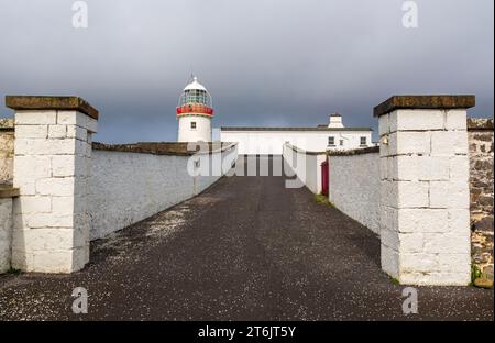 St. John's Point Lighthouse, Killybegs, County Donegal, Ireland Stock Photo