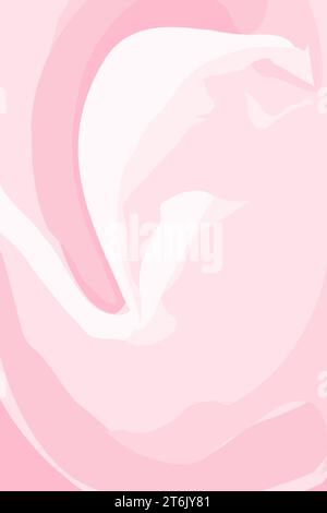 Vector Abstract background texture in trendy soft pink shades in watercolor manner. Vertical background texture for web, poster, banner, brochures or price, label, greetings or invitation cards. EPS  Stock Vector