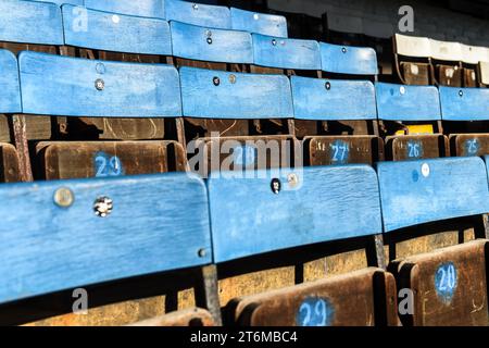 Peterborough, UK. 11th Nov 2023. General view inside the stadium during the Sky Bet League 1 match between Peterborough and Cambridge United at London Road, Peterborough on Saturday 11th November 2023. (Photo: Kevin Hodgson | MI News) Credit: MI News & Sport /Alamy Live News Stock Photo