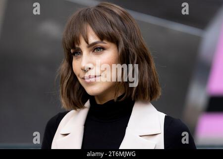 Aura Garrido attends the 'Amanece' photocall at Plaza de los Cubos in Madrid. (Photo by Nacho Lopez / SOPA Images/Sipa USA) Stock Photo