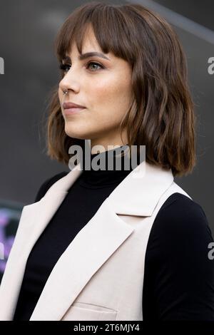 Aura Garrido attends the 'Amanece' photocall at Plaza de los Cubos in Madrid. (Photo by Nacho Lopez / SOPA Images/Sipa USA) Stock Photo