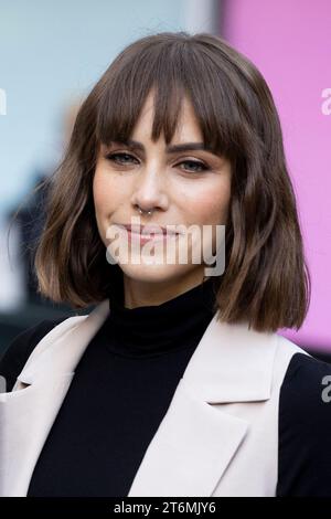 Aura Garrido attends the 'Amanece' photocall at Plaza de los Cubos in Madrid. (Photo by Nacho Lopez / SOPA Images/Sipa USA) Stock Photo