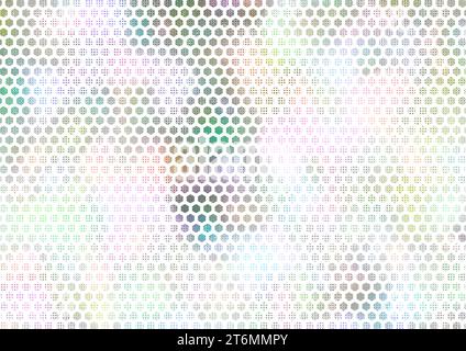 seamless fusion of polygonal and hexagonal patterns in this abstract design. A modern interpretation of geometric shapes, for business presentations, Stock Photo