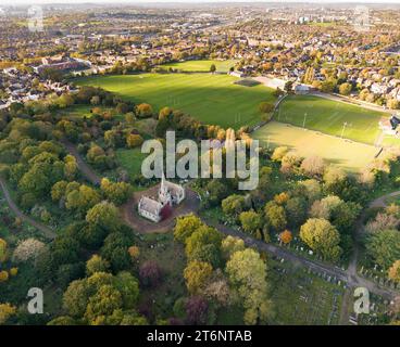 University College School Sports Fields, London Stock Photo