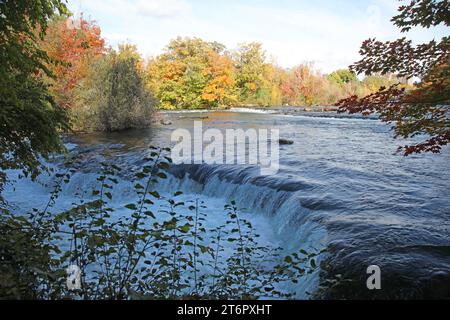 Hells Half Acre On Goat Island, USA Stock Photo