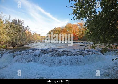 Hells Half Acre On Goat Island, USA Stock Photo