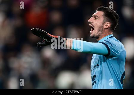 Simone Scuffet of Cagliari Calcio during the Italian Serie A ...