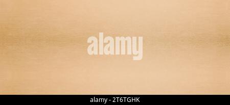 Sheet of brown cardboard. Abstract background. View from above with Selective focus and Close-up. Stock Photo